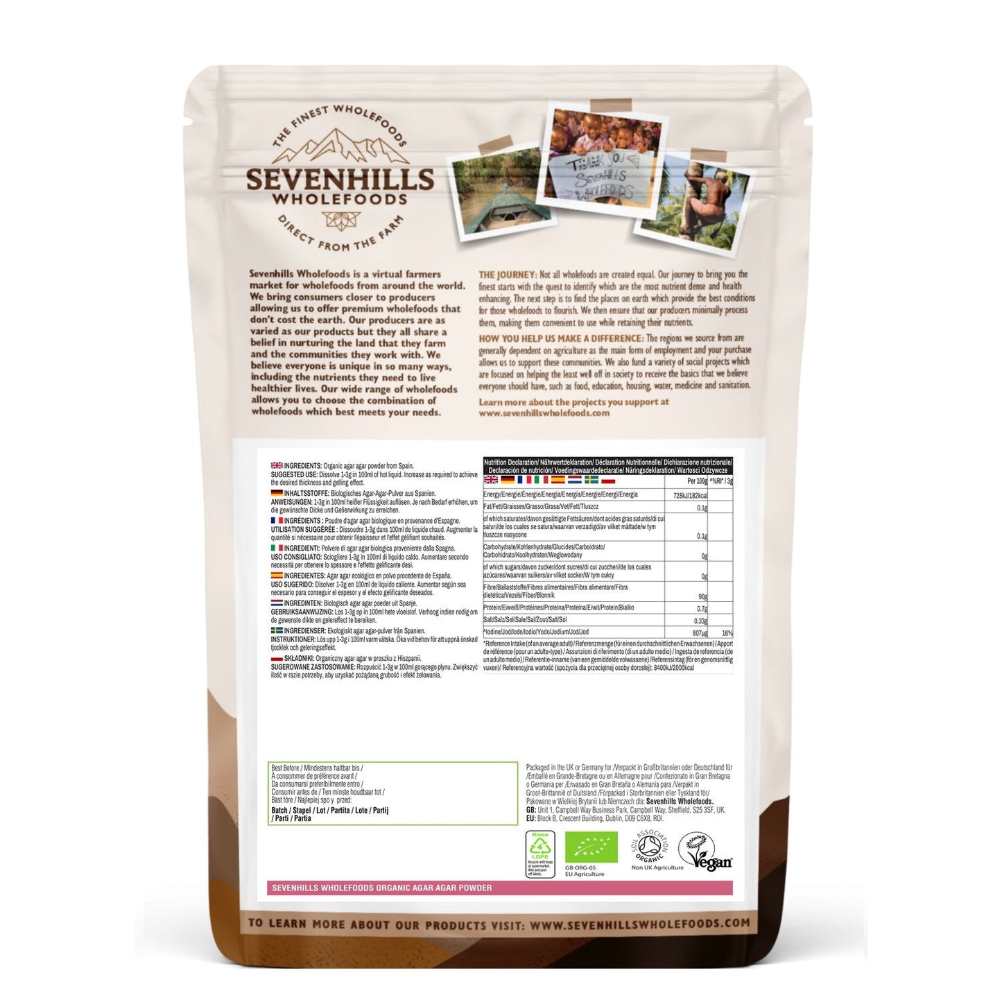 Organic Agar Agar Powder