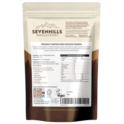 Organic Pumpkin Seed Protein Powder