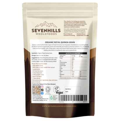 Organic Raw Royal Quinoa Grain