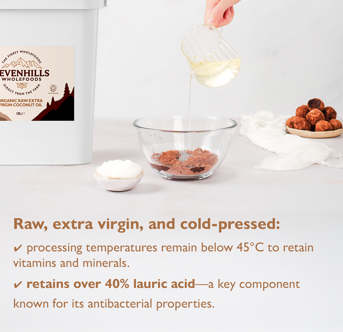 Organic Extra Virgin Raw Coconut Oil