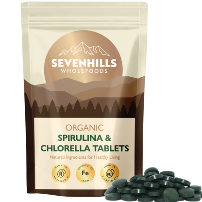 Organic Chlorella & Spirulina Tablets