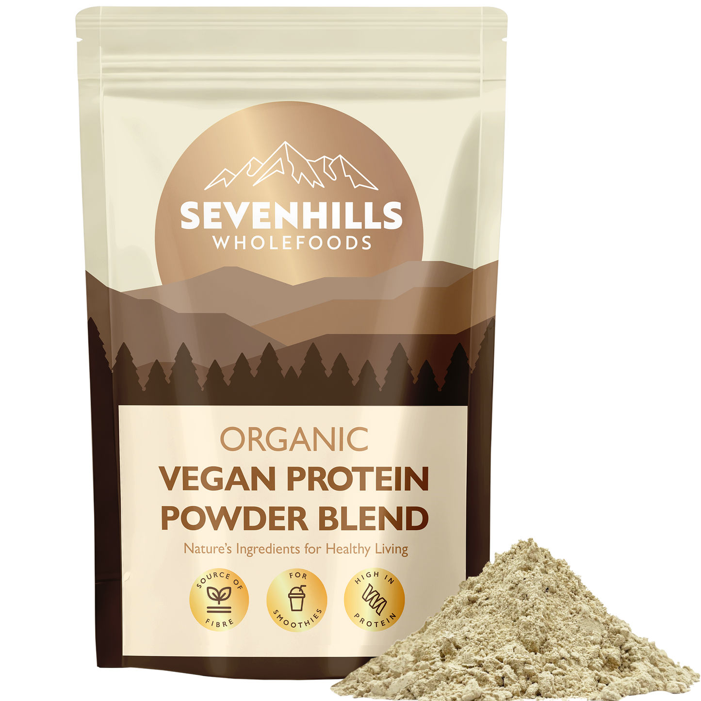 Organic Vegan Natural Protein Powder Blend