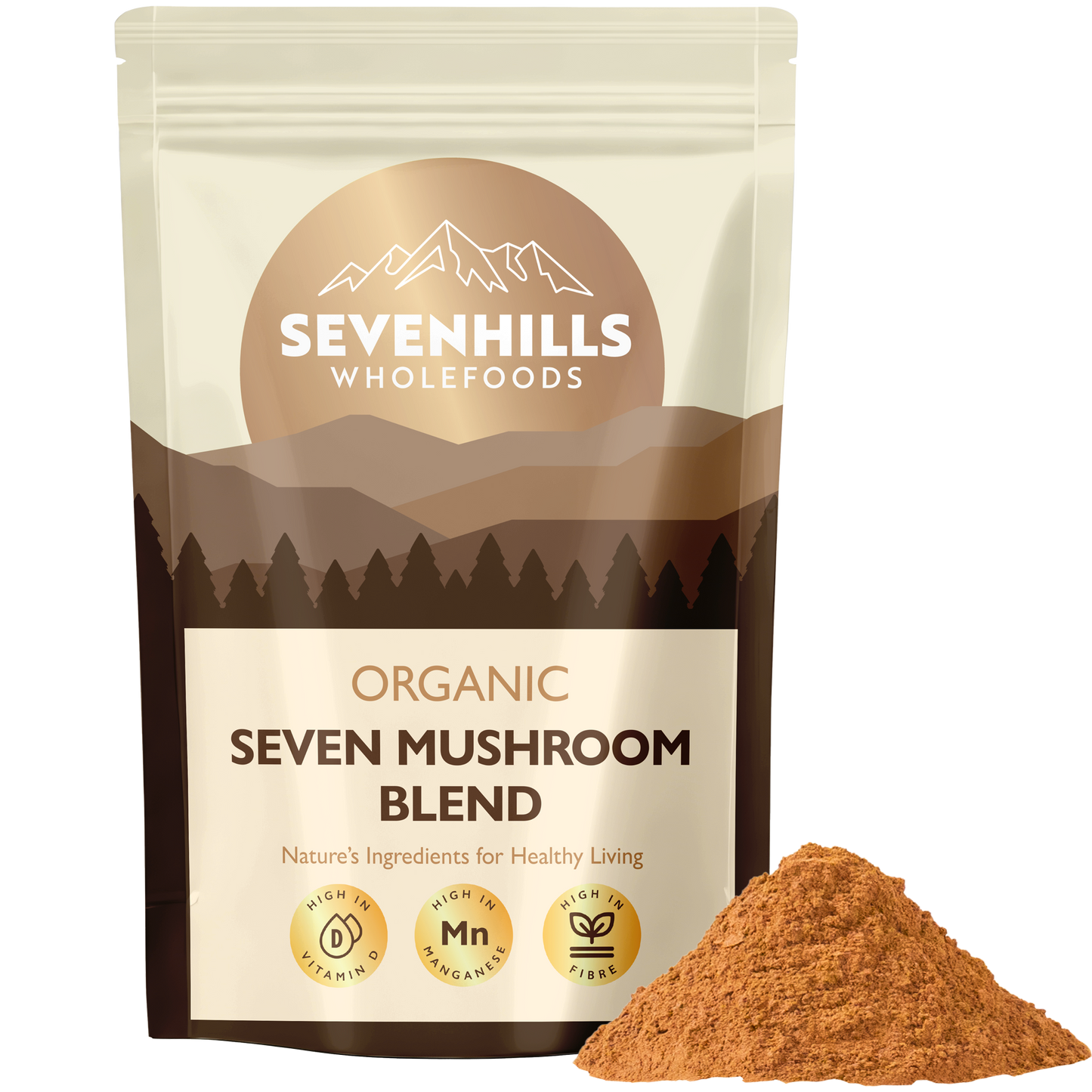 Organic Seven Mushroom Blend