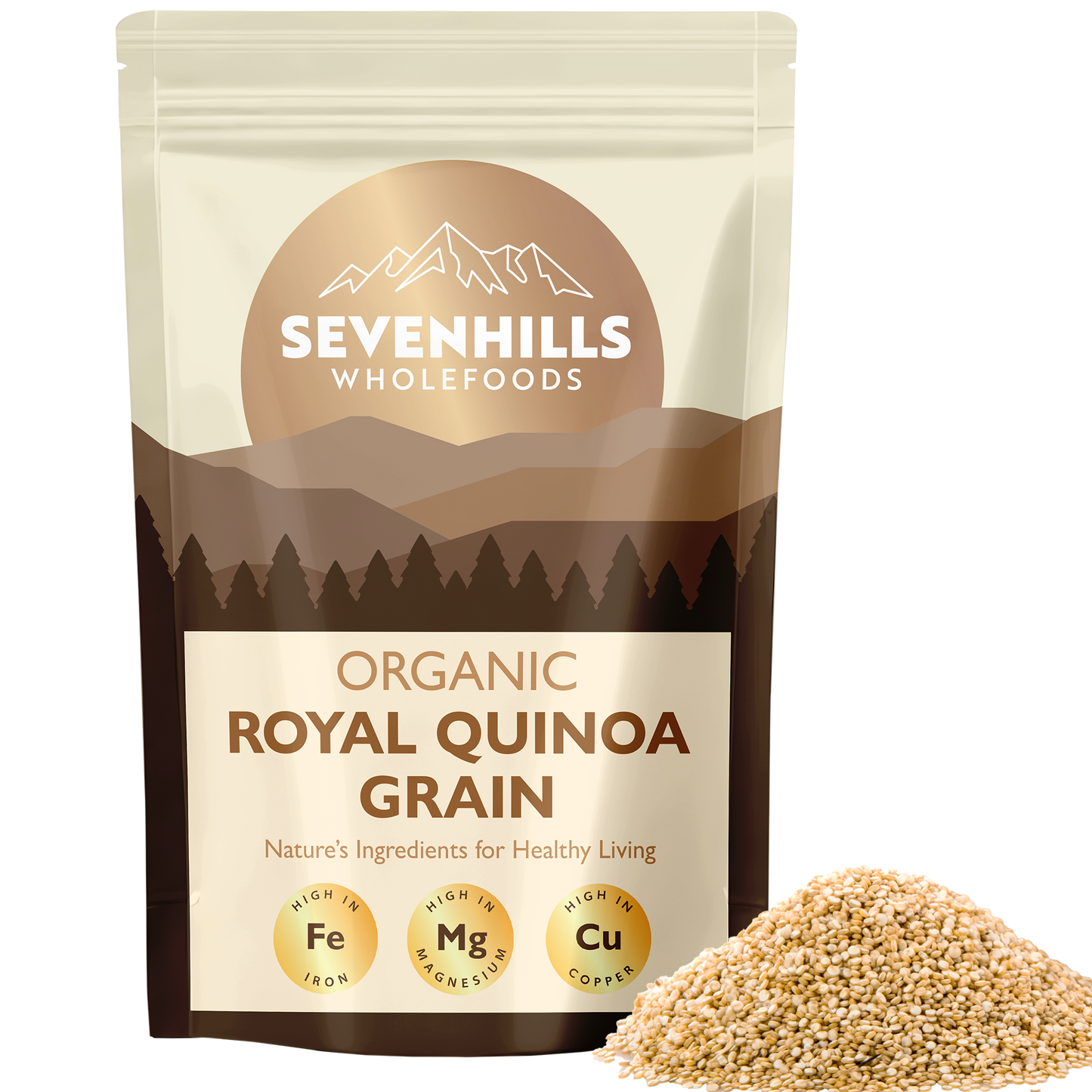 Organic Raw Royal Quinoa Grain