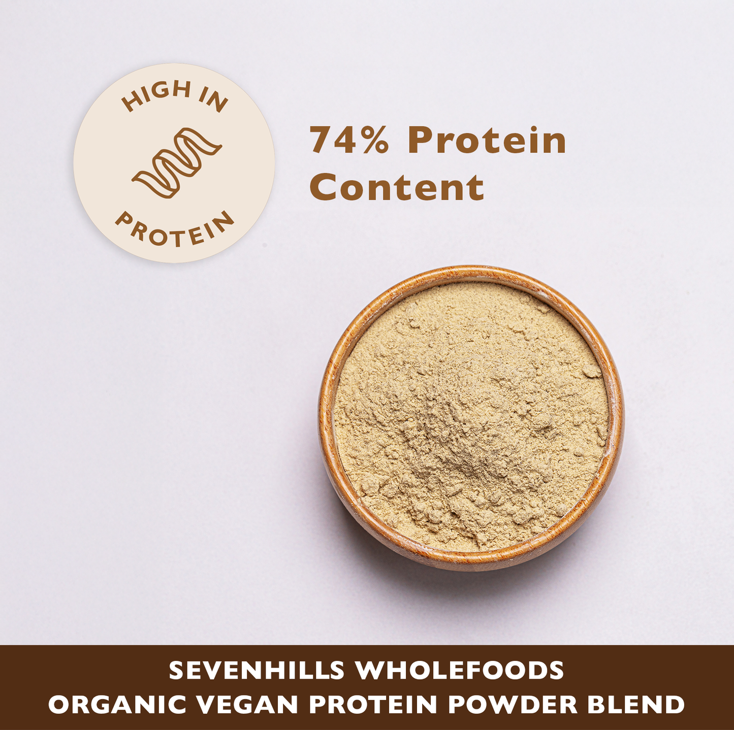 Organic Vegan Natural Protein Powder Blend