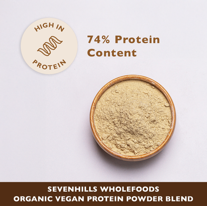 Organic Vegan Natural Protein Powder Blend