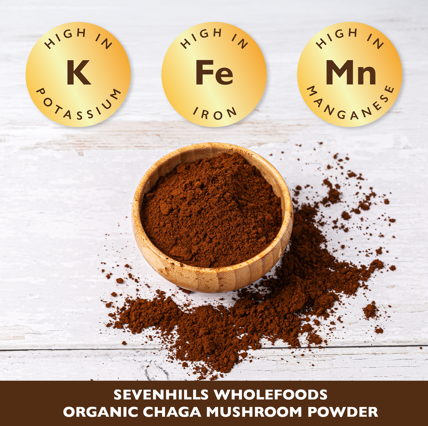 Organic Chaga Mushroom Powder