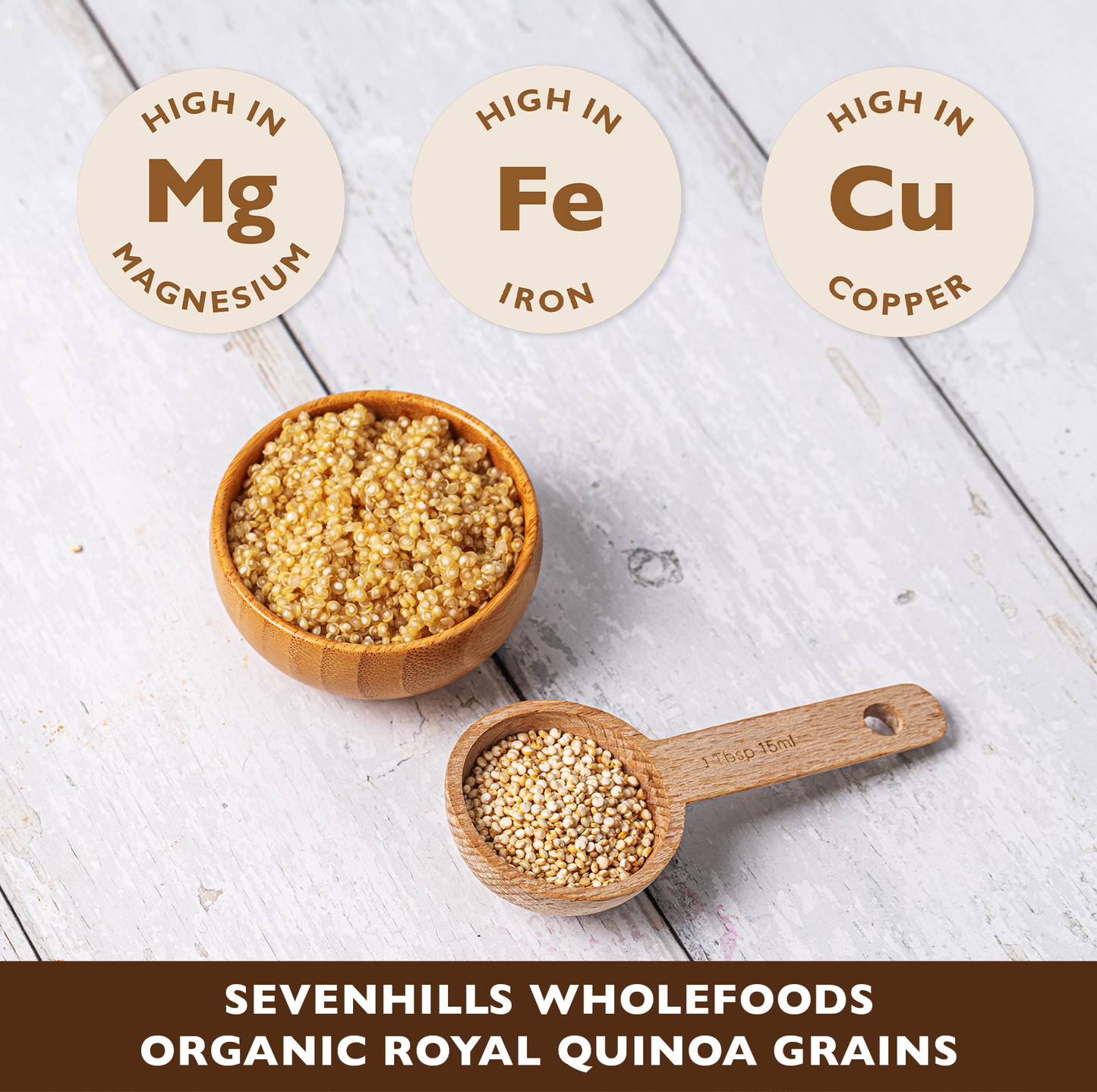 Organic Raw Royal Quinoa Grain