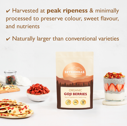 Organic Raw Goji Berries