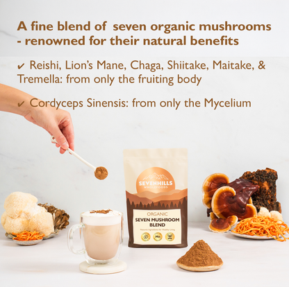 Organic Seven Mushroom Blend