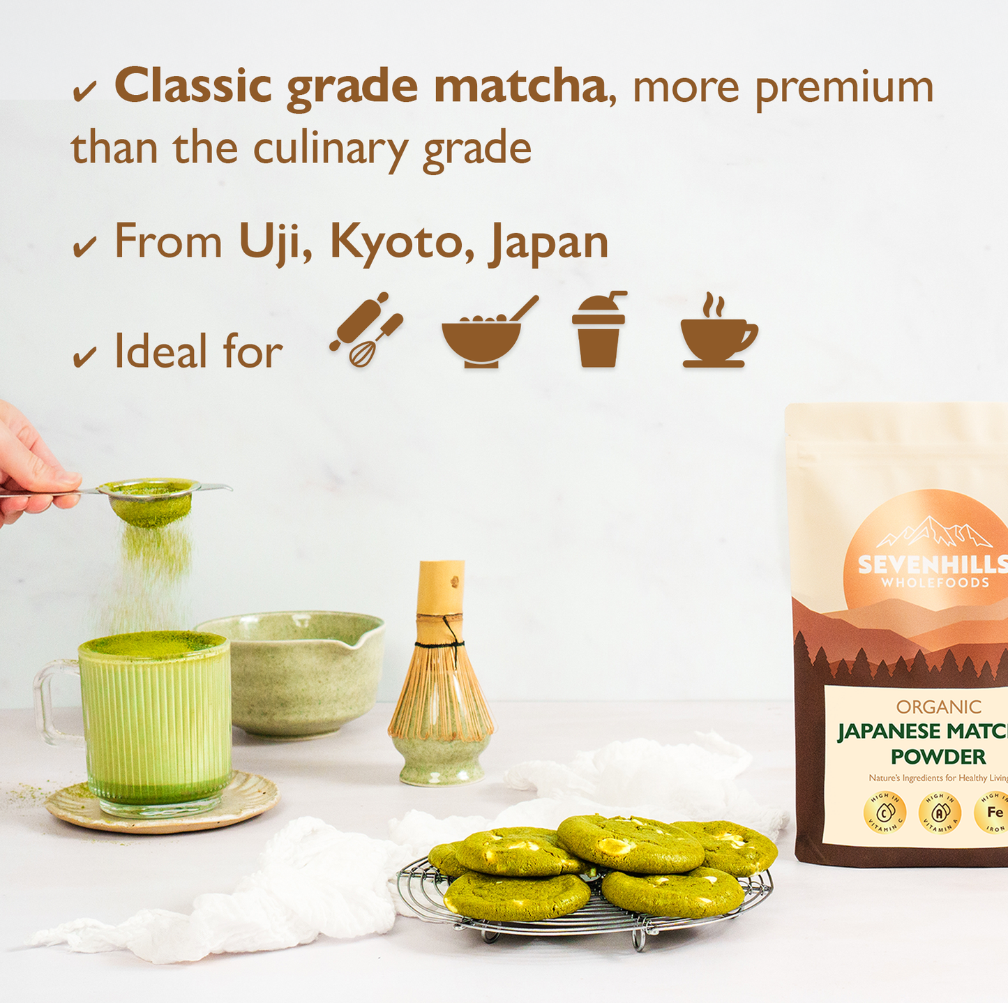 Organic Classic Matcha Green Tea Powder