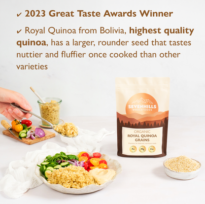 Organic Raw Royal Quinoa Grain