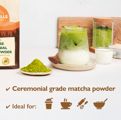 Organic Ceremonial Matcha Green Tea Powder