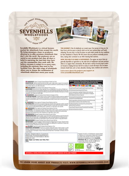 Organic Cordyceps Sinensis Mycelium Powder