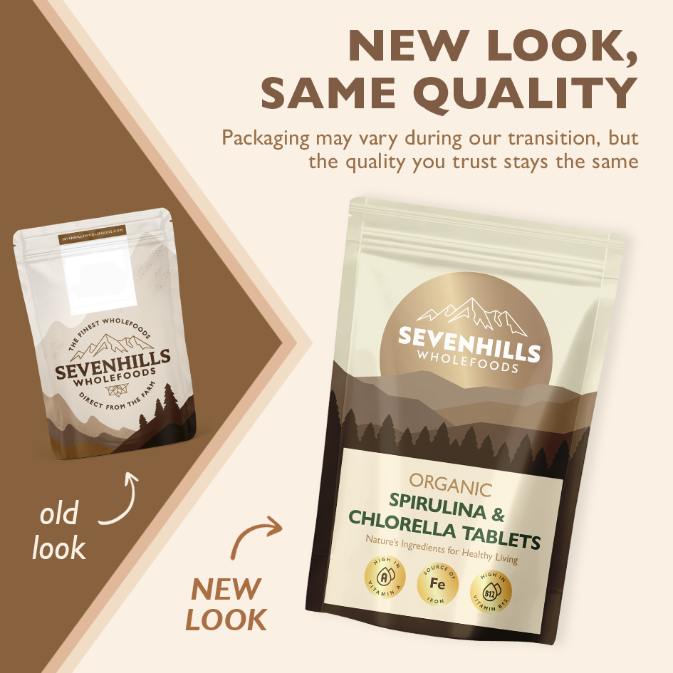Organic Chlorella & Spirulina Tablets
